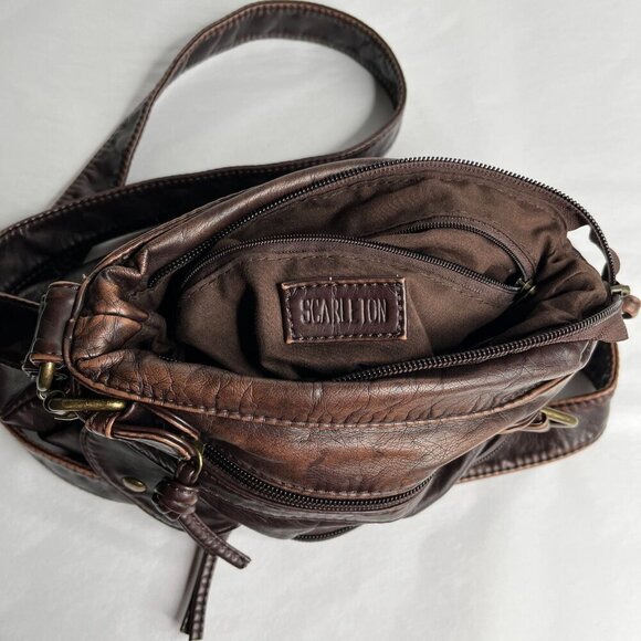 Scarleton Women's Ultra Soft Multi Pocket Crossbody Handbag Medium - Picture 5 of 5